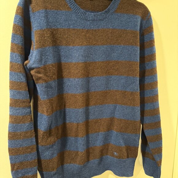 AMAZING LIMITED EDITION VINTAGE BURBERRY CREW NECK WOOL SWEATER SIZE SMALL